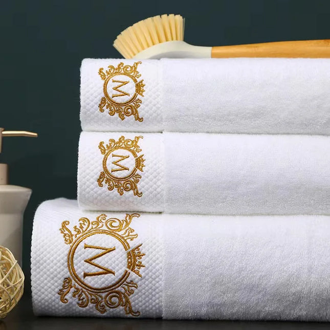 Custom Embroidery Cotton Bath Towel - Soft, High Quality