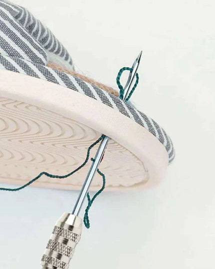 Premium Stainless Steel Leather Stitching Awl Kit for Crafting and Repair