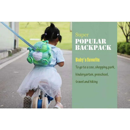 Charming Toddler Animal Backpack with Safety Leash for Secure Adventures
