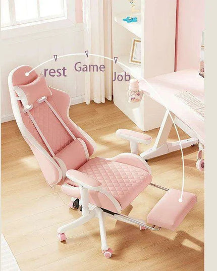 Diamond Leather Gaming Chair for Streamers and Gamers