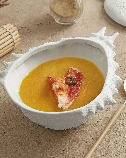 Sophisticated Culinary Ceramic Serving Bowl