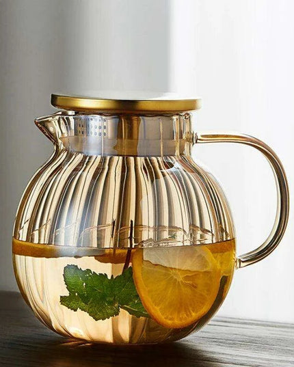 Artisan Glass Teapot Set with Precision Filter and Electric Pottery Heater for Traditional Kung Fu Tea Brewing