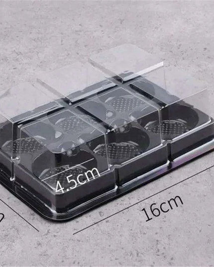 Elegant Transparent Baking Box Set - Enhance Your Culinary Creations with Style