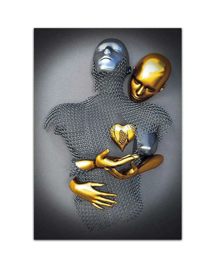 Nordic Elegance: Alluring Women's Canvas Art for Chic Home Interiors