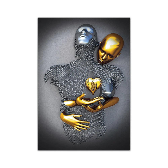 Nordic Elegance: Alluring Women's Canvas Art for Chic Home Interiors