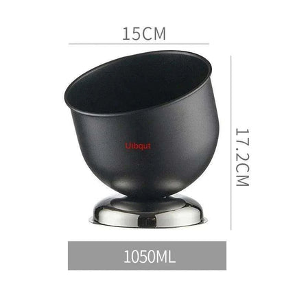 Majestic Deer Head Ice Bucket: Luxurious European Charm in Dual-Tone Design