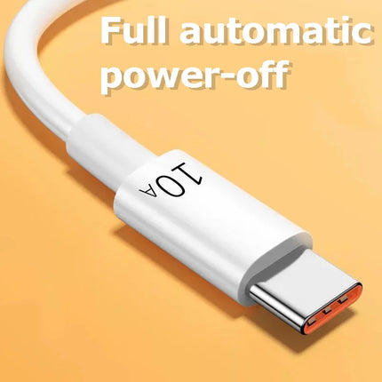 120W USB-A to USB-C Fast Charging Cable — 10A, 0.3m to 2m