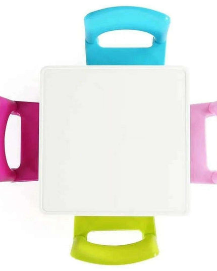 Pastel Kids' Activity Table and Chairs Set - Encourage Imagination