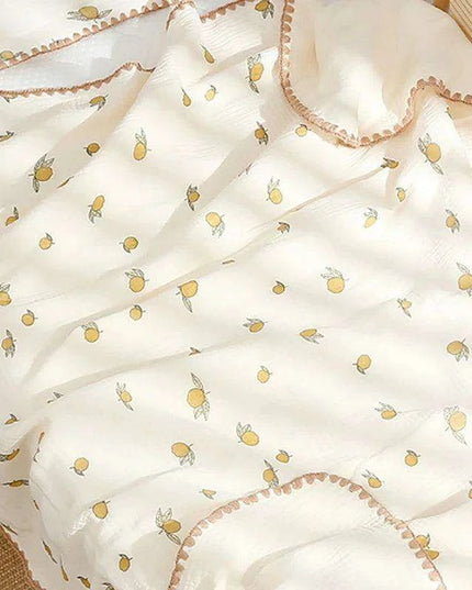 Kangobaby Luxurious 4-Layer Muslin Cotton Baby Blanket Set - Cozy Newborn Swaddle and Quilt