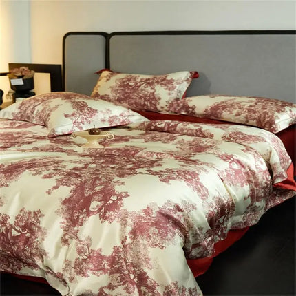 100% Mulberry Silk Duvet Cover Set, Cal King/Super King