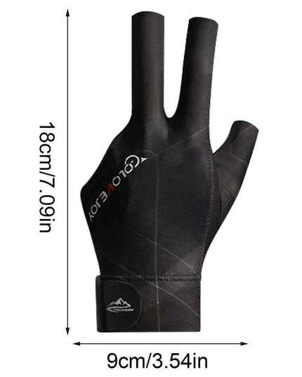 Premium Customizable Billiards Glove with Superior Breathability and Performance