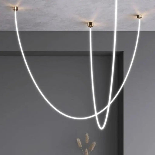 Sleek LED Pendant Light Fixture for Stylish Home Illumination