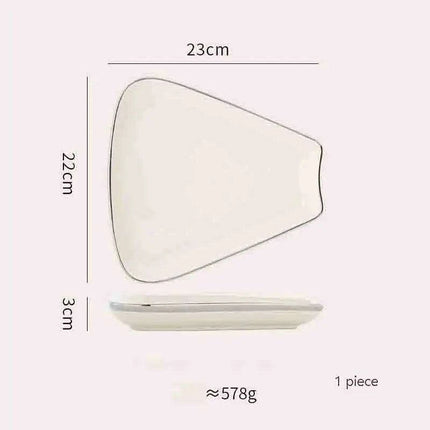 Sophisticated Ceramic Dining Set: Versatile Tableware for Memorable Meals