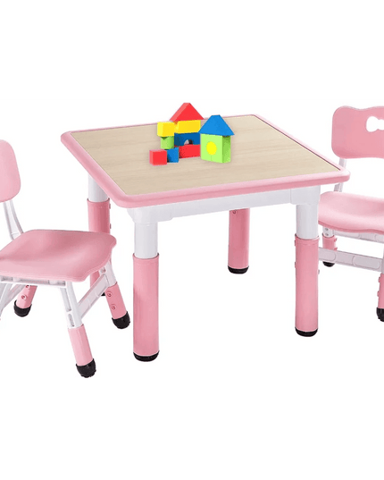 Versatile Adjustable Art Table and Chair Set for Kids - Perfect for Creative Fun and Easy Cleanup