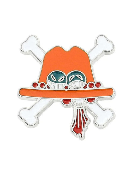 Anime Lover's One Piece Character Enamel Pins Collection - Stylish Jewelry Set for Fans