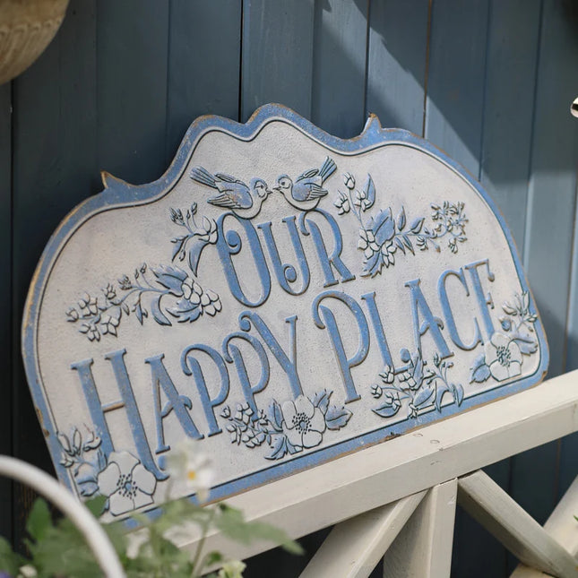 Shop Home Ironwork Decorative Doorplates with Garden Flower & Bird Des