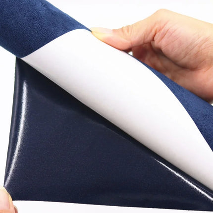 Bluerose Self-Adhesive Suede Microfiber Plush Fabric for Car & Crafts