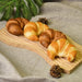 Realistic Golden Lava Croissant Bread Replica - Ideal for Photography and Decorative Displays