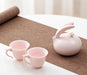 Exquisite Jade Rabbit Ceramic Tea Set for Sophisticated Gatherings and Outdoor Retreats