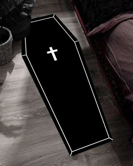 Monochrome Geometric Area Rug