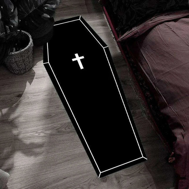 Monochrome Geometric Area Rug