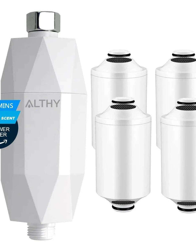 Ultimate Vitamin C Shower Filter for Hydrated Skin, Luscious Hair, and Strong Nails