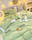 Green / 1.2m Bed(3pcs) / Fitted Bed Sheet