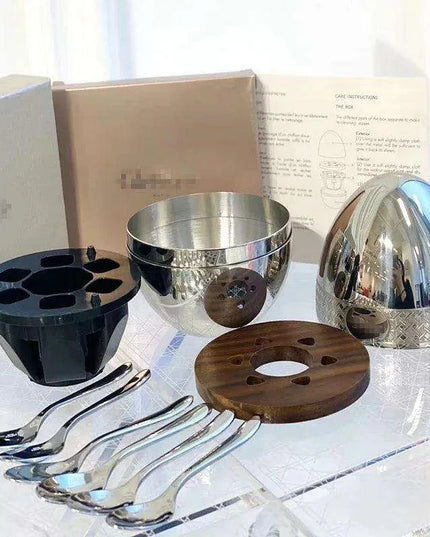 Coffee Silver Dessert Spoon and Fork set