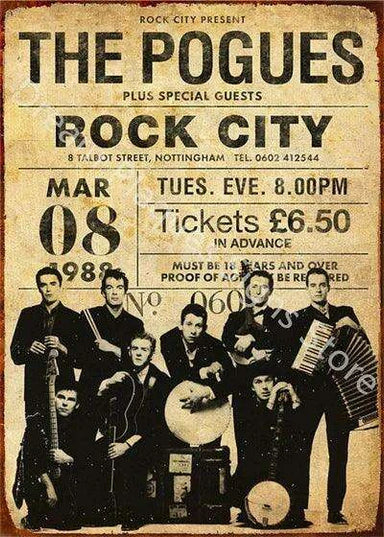 Legends of Rock Metal Wall Art - Timeless Decor for Music Enthusiasts and Entertainment Spaces