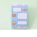 Charming Bear Cartoon Sticky Notes - Set of 80 for Office, School, and Home Organization