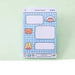 Adorable Bear Cartoon Sticky Notes Set - 80 Pcs for Office, School, and Home Supplies