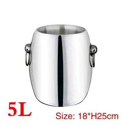 Deluxe Insulated Stainless Steel Drink Cooler Barrel