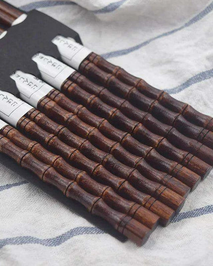 Eco-Chic Bamboo Chopsticks Collection for Sushi and Asian Delicacies