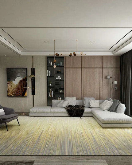 Sophisticated Modern Geometric Area Rug: Essential for Stylish Interiors