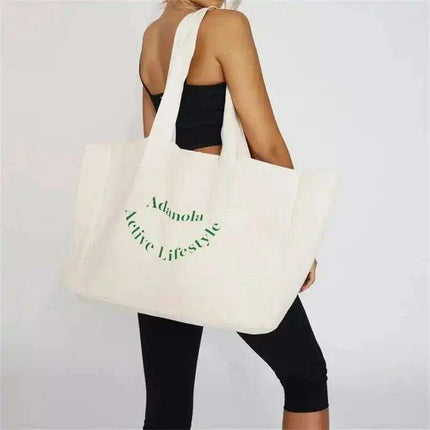 Customizable Luxury Cotton Tote Bag - Bulk Purchase Option