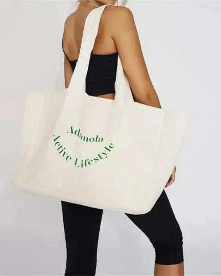 Customizable Luxury Cotton Tote Bag - Bulk Purchase Option