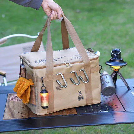 30-42L Tactical Camping Storage Bag Waterproof Insulated Folding Organizer
