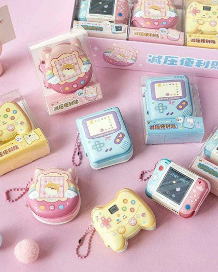 Whimsical Game Console Sticky Notes for Fun Organization