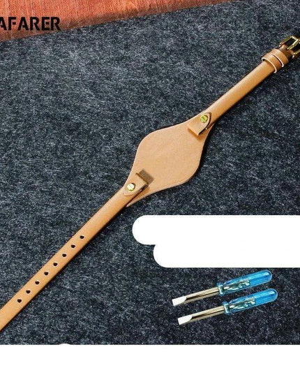 Elegant Cowhide Leather Watch Straps with Rose Steel Buckle - A Luxurious Women's Accessory