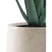 Modern Concrete Tall Planter for Indoor and Outdoor Use