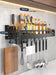 Wave Pattern Kitchen Organizer Shelf - Elegant Wall-Mounted Spice Storage Solution