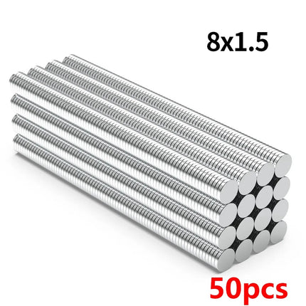 N35 Neodymium Round Disc Magnets — Super Strong Permanent Magnets