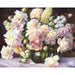 Create Your Own Stunning Pink Floral Masterpiece - DIY Painting Kit for 40x50cm Canvas