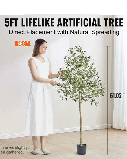 Personalized Realistic Stainless Steel Olive Tree for Stylish Home and Garden Decor