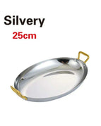 25x17xH3.5cm Silvery