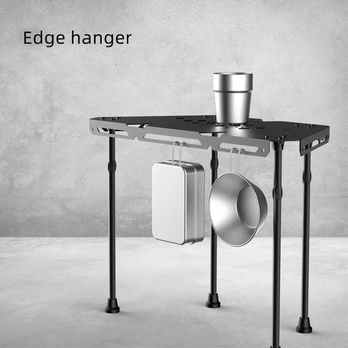 Versatile Portable Folding Aluminum Table for All-Season Outdoor Activities