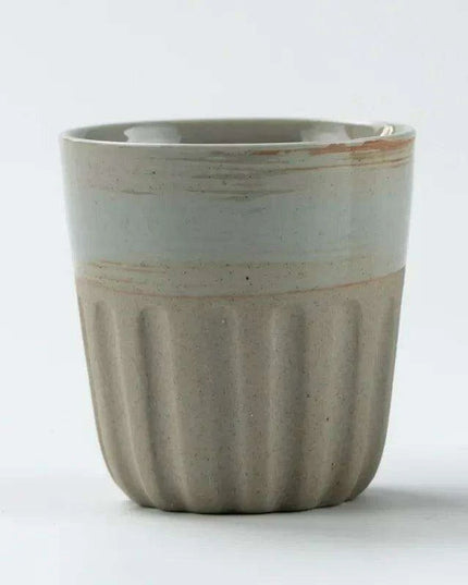 Artisan Japanese Stoneware Gradient Mugs - Ideal for Coffee and Tea Lovers