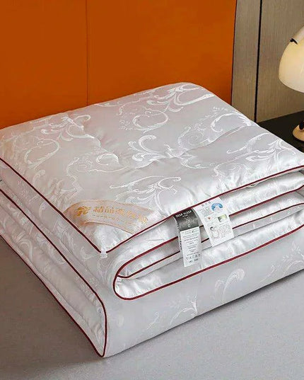 Handmade Silk Quilt with Japanese Style