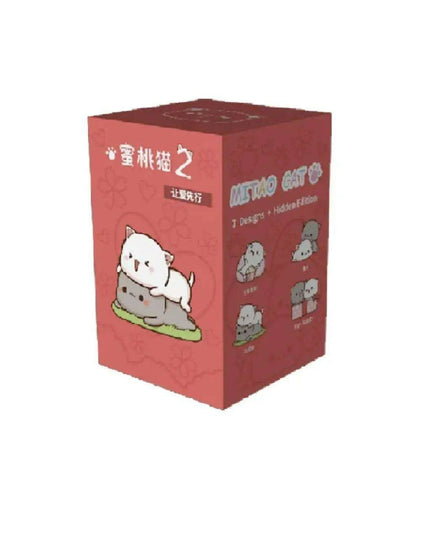 Kawaii Mitao Cat Series 2 Surprise Blind Box Figures - Adorable Lucky Cat Collectibles for Home Decor and Gifting