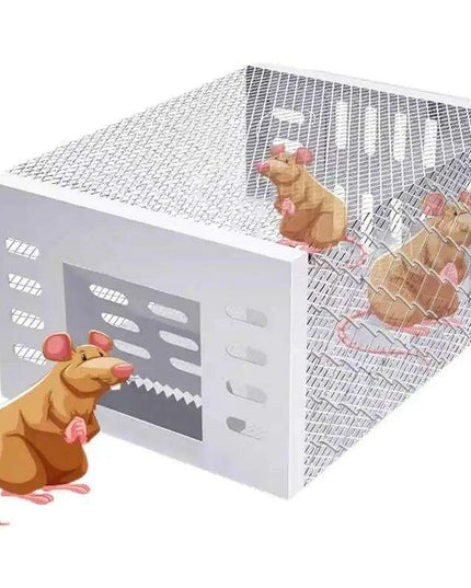 High-Sensitivity Continuous Mouse Trap with Durable Rust-Resistant Design for Effortless Rodent Control